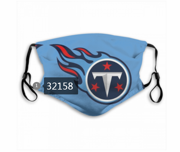 NFL 2020 Tennessee Titans #11 Dust mask with filter